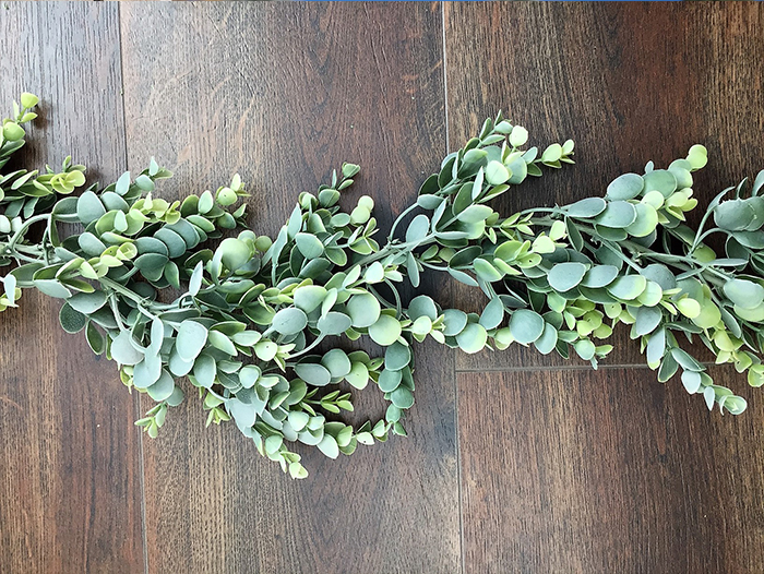 Seeded Eucalyptus Garland (SAMPLE) – Wedding Flowers For Rent