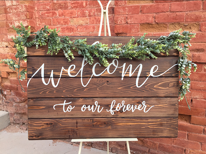 Signs & Easels - All About You Rentals