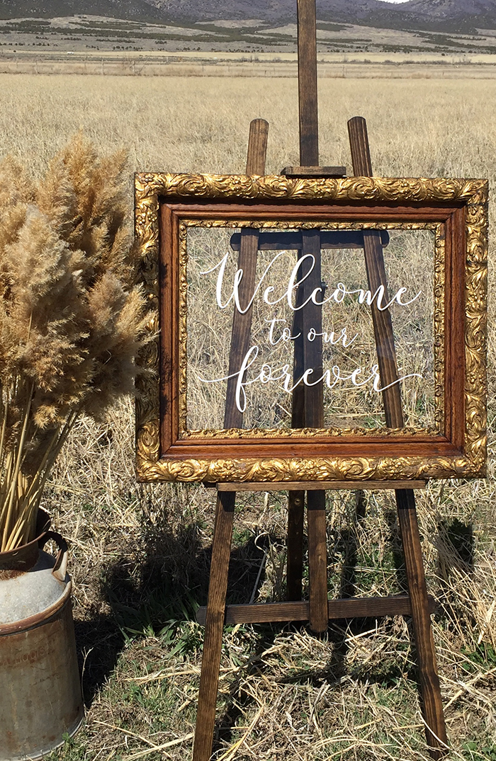 Signs & Easels - All About You Rentals