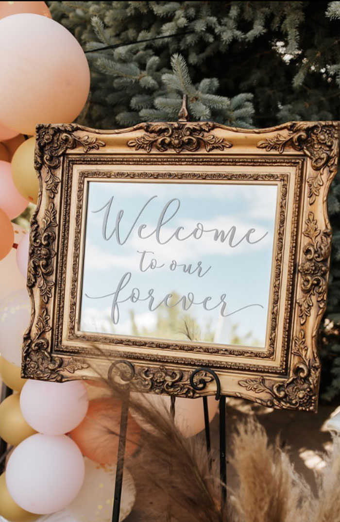 Signs & Easels - All About You Rentals